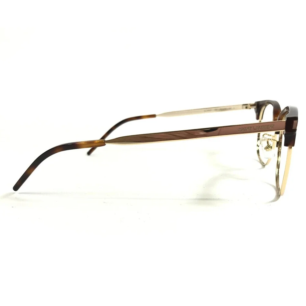 Saint Laurent Eyeglasses Frames SL649/F 002 Tortoise Gold Cat Eye 54-20-145